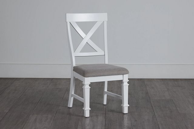 Marina2 White Wood Side Chair (0)