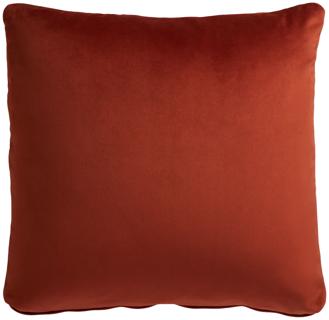 Reign Orange 24" Accent Pillow