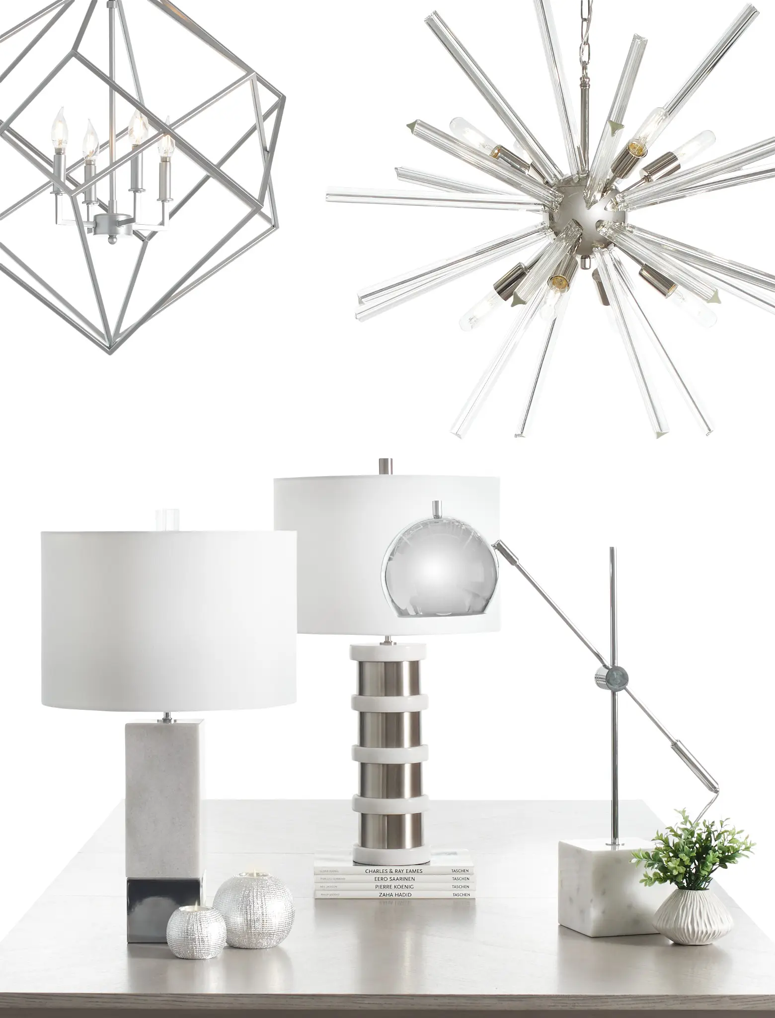 Kai Silver Desk Lamp Kai Silver Desk Lamp
