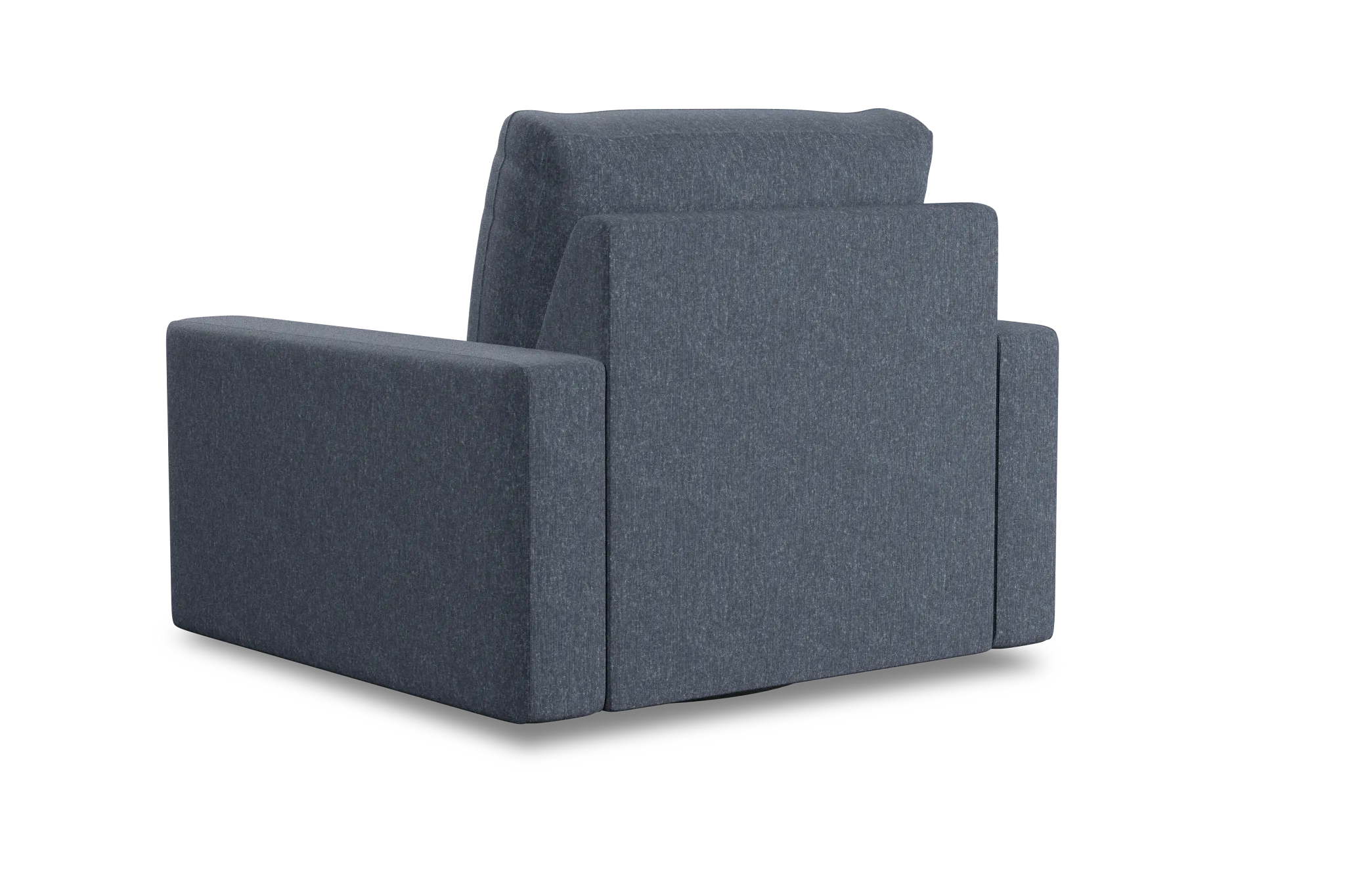 Edgewater Maguire Blue Swivel Chair