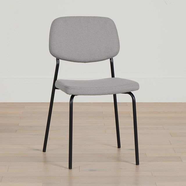 Andover Gray Upholstered Side Chair