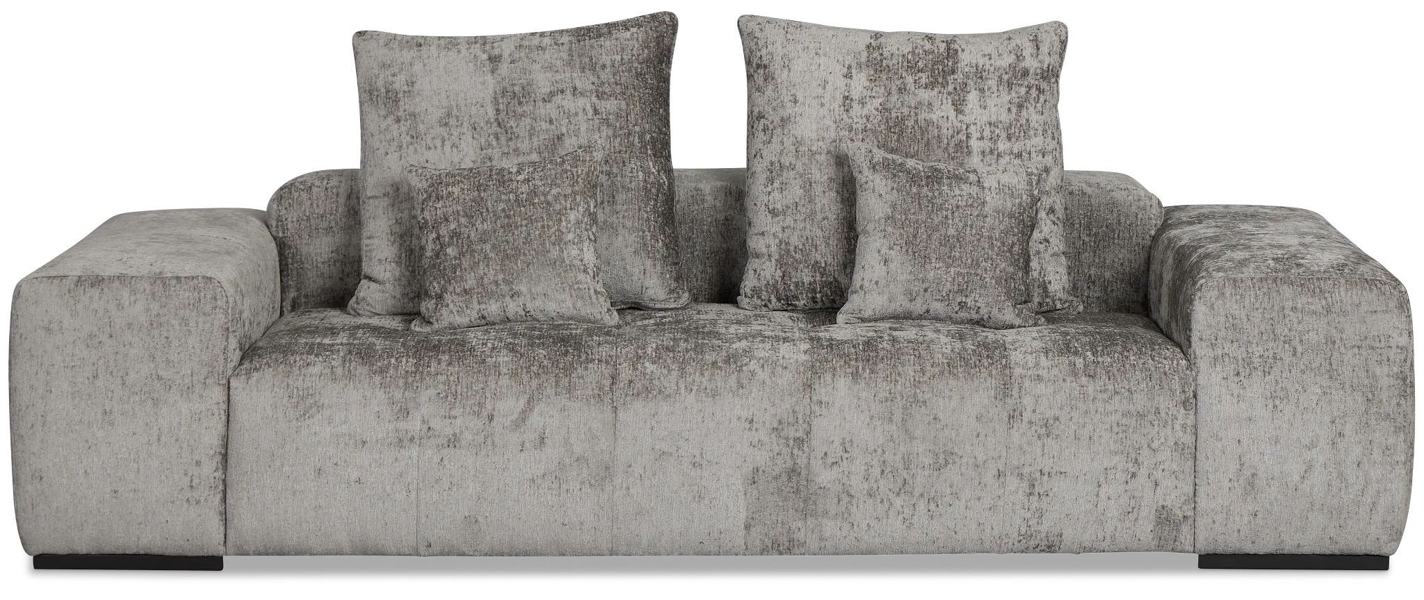 Skylar Gray Fabric Sofa