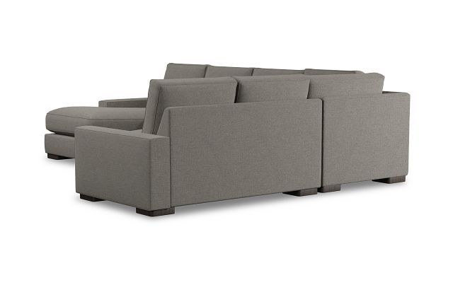 Edgewater Maguire Pewter Medium Left Chaise Sectional