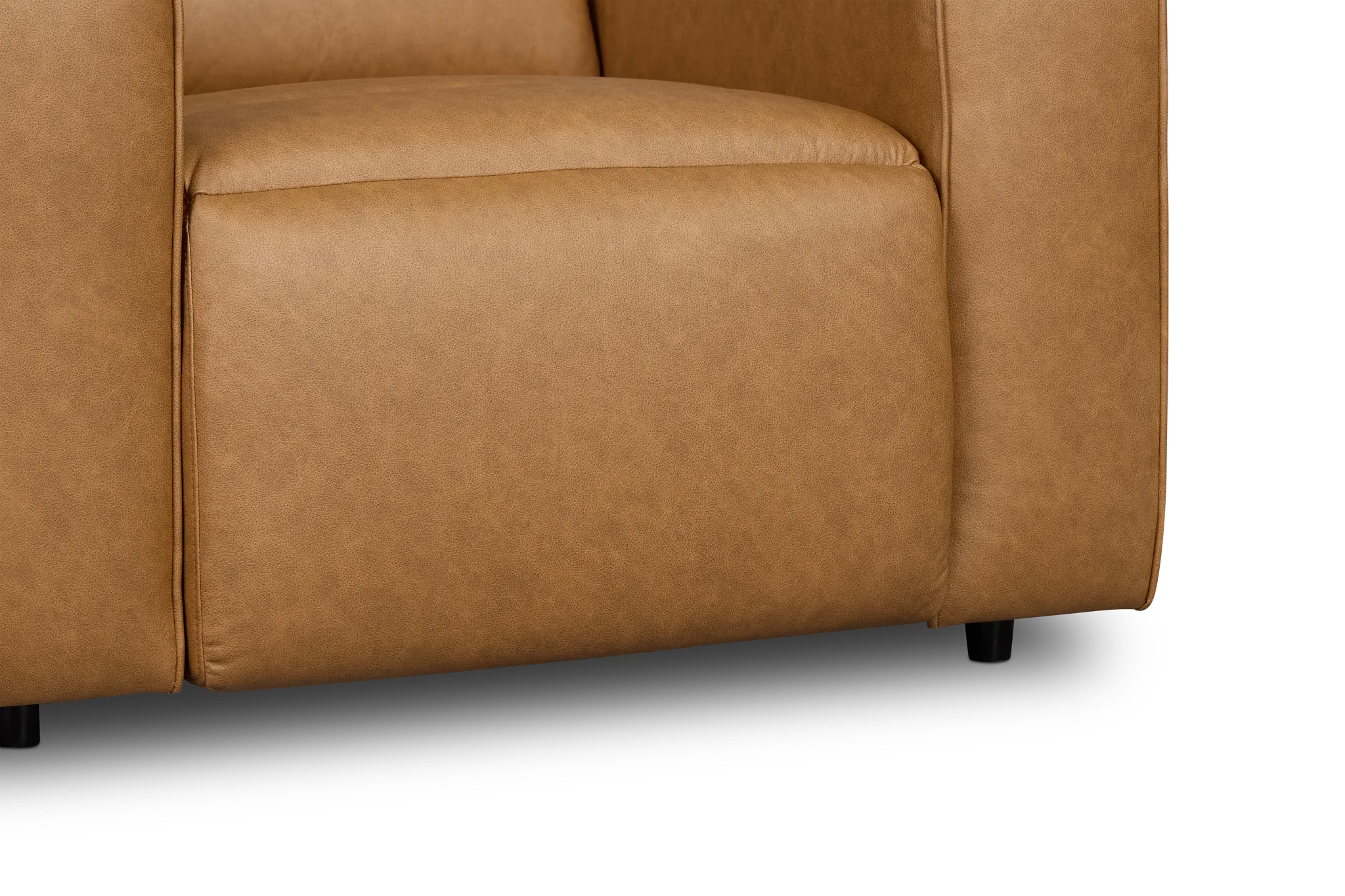 Sawyer Light Brown Micro Power Recliner