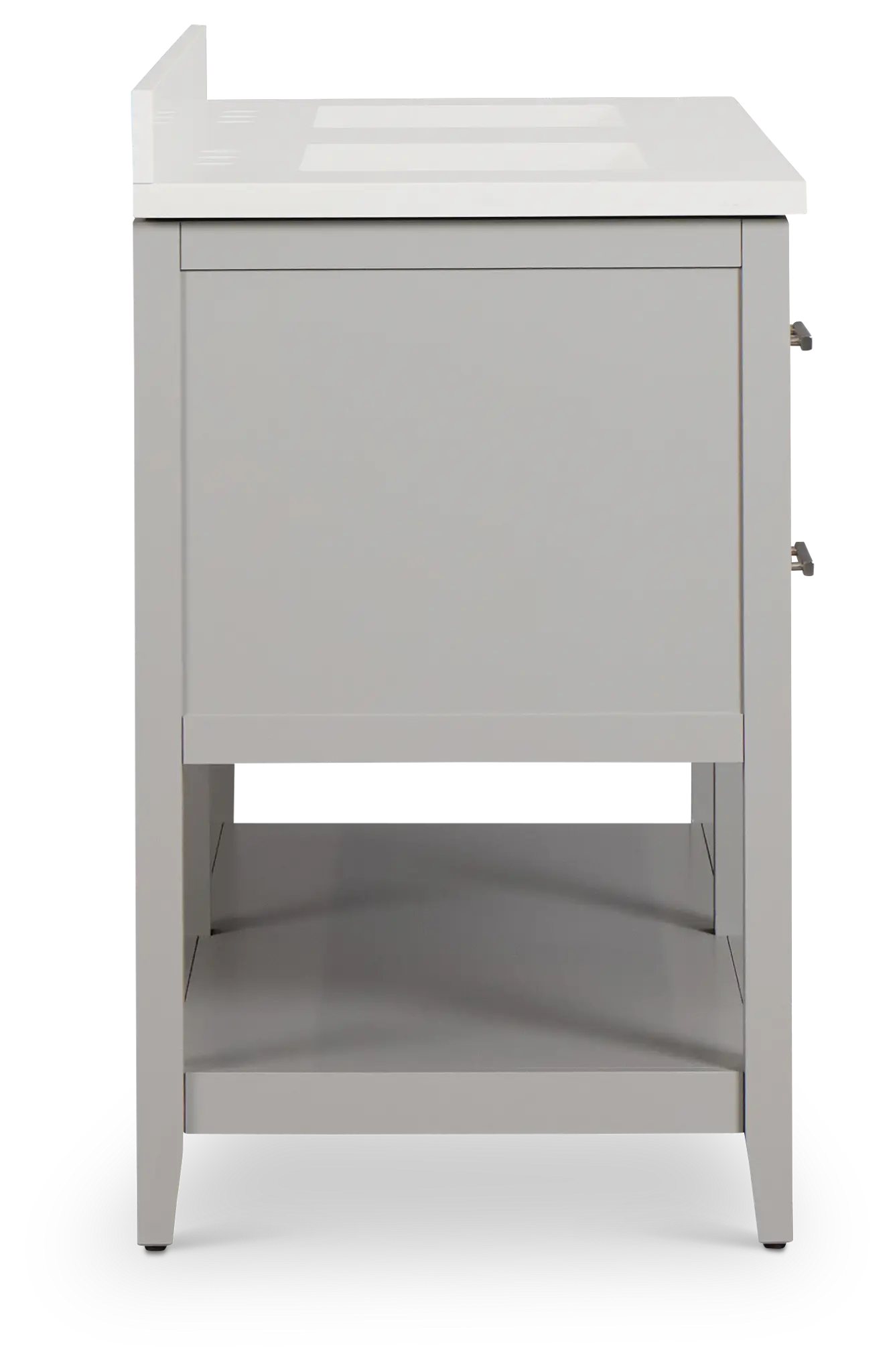 Alden Gray 60" Double Bathroom Vanity Alden Gray 60" Double Bathroom Vanity