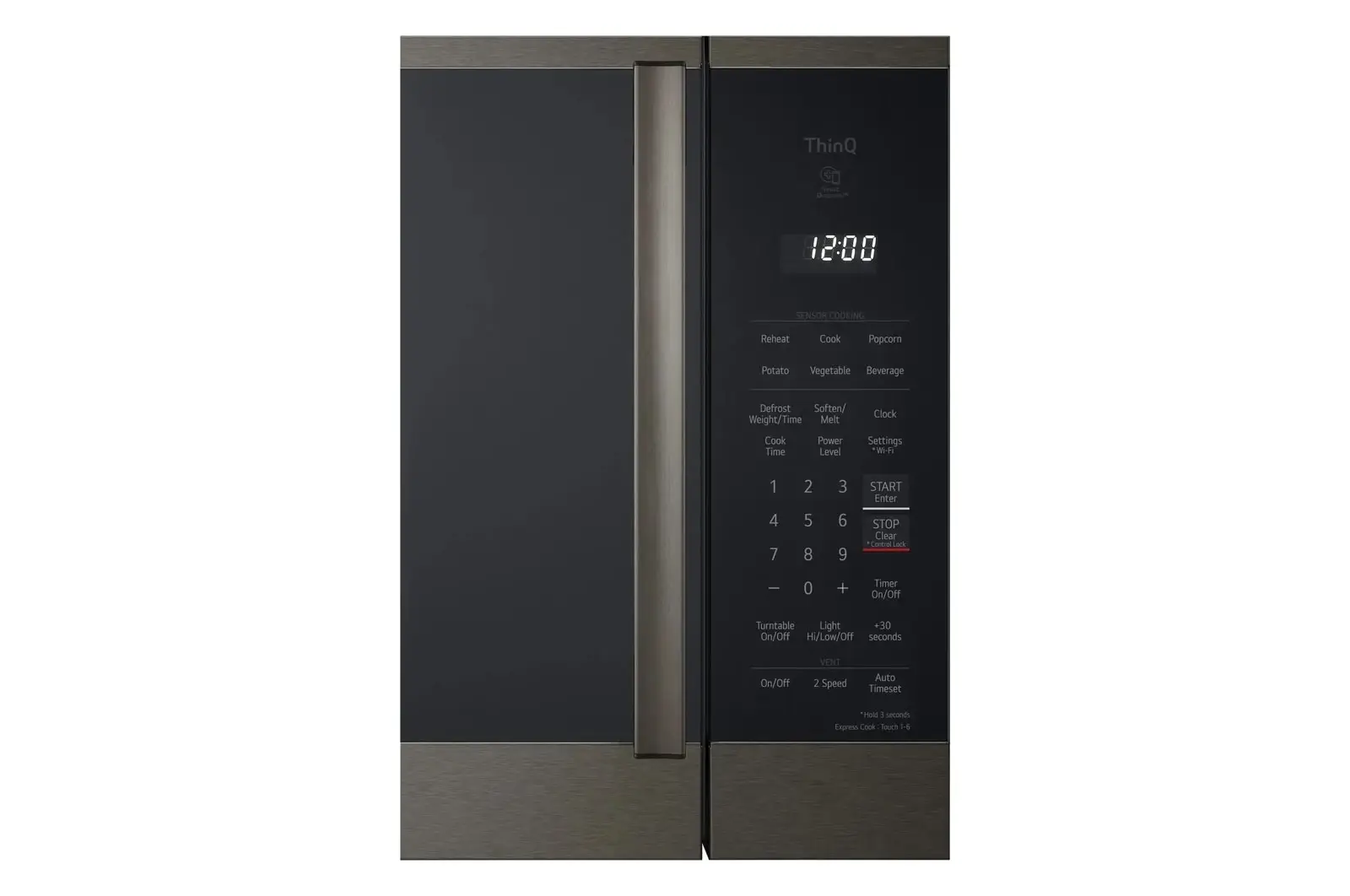 Lg 1825 Series Black Over-the-range Microwave Lg 1825 Series Black Over-the-range Microwave