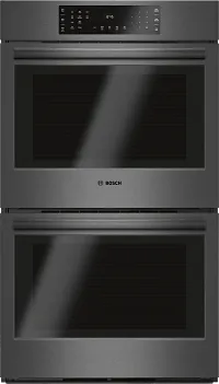 Bosch 800 Series Black 30" Double Electric Oven