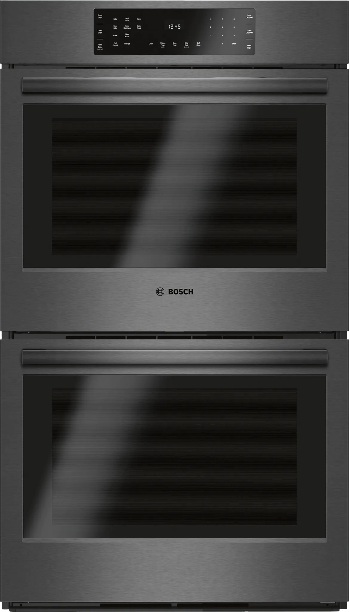 Bosch 800 Series Black 30" Double Electric Oven