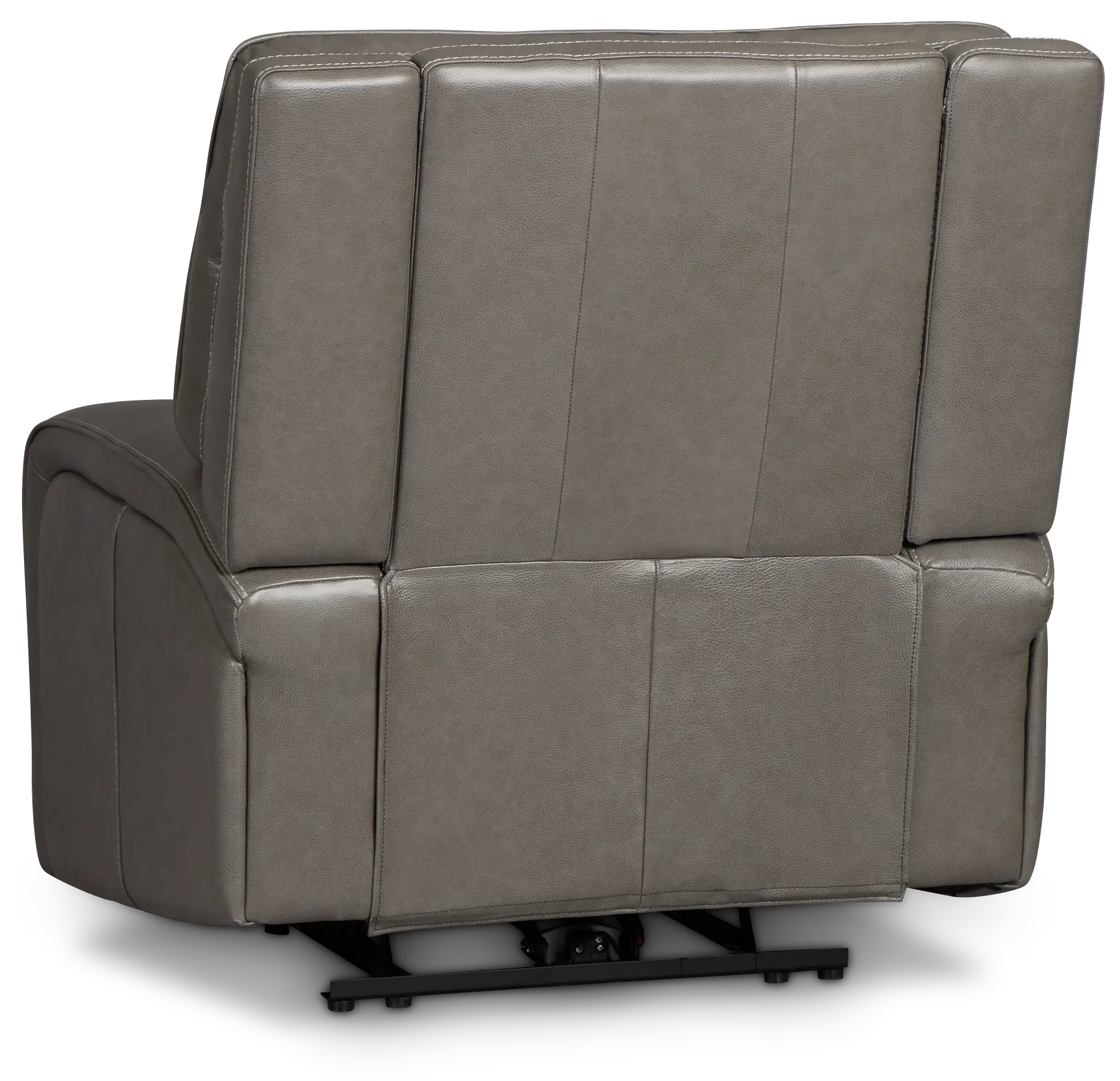 Jasper Gray Leather Power Recliner Jasper Gray Leather Power Recliner