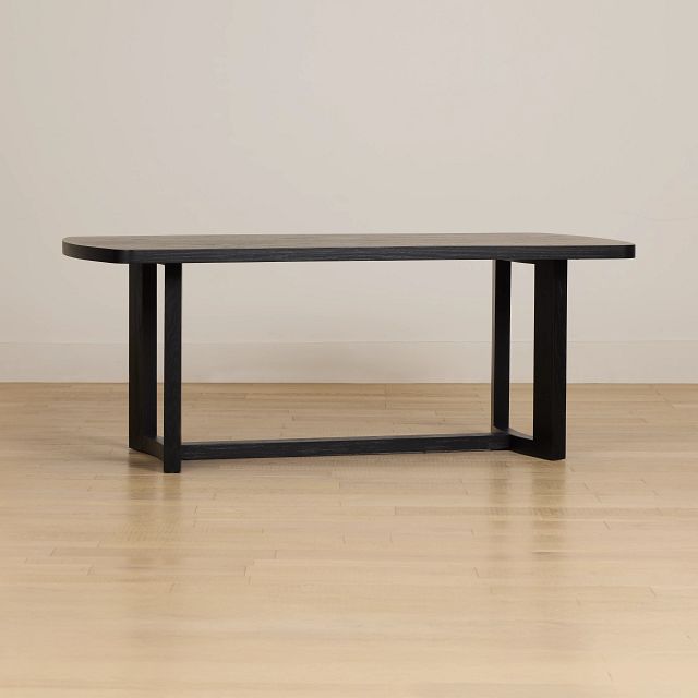 Modesto Black Rectangular Table