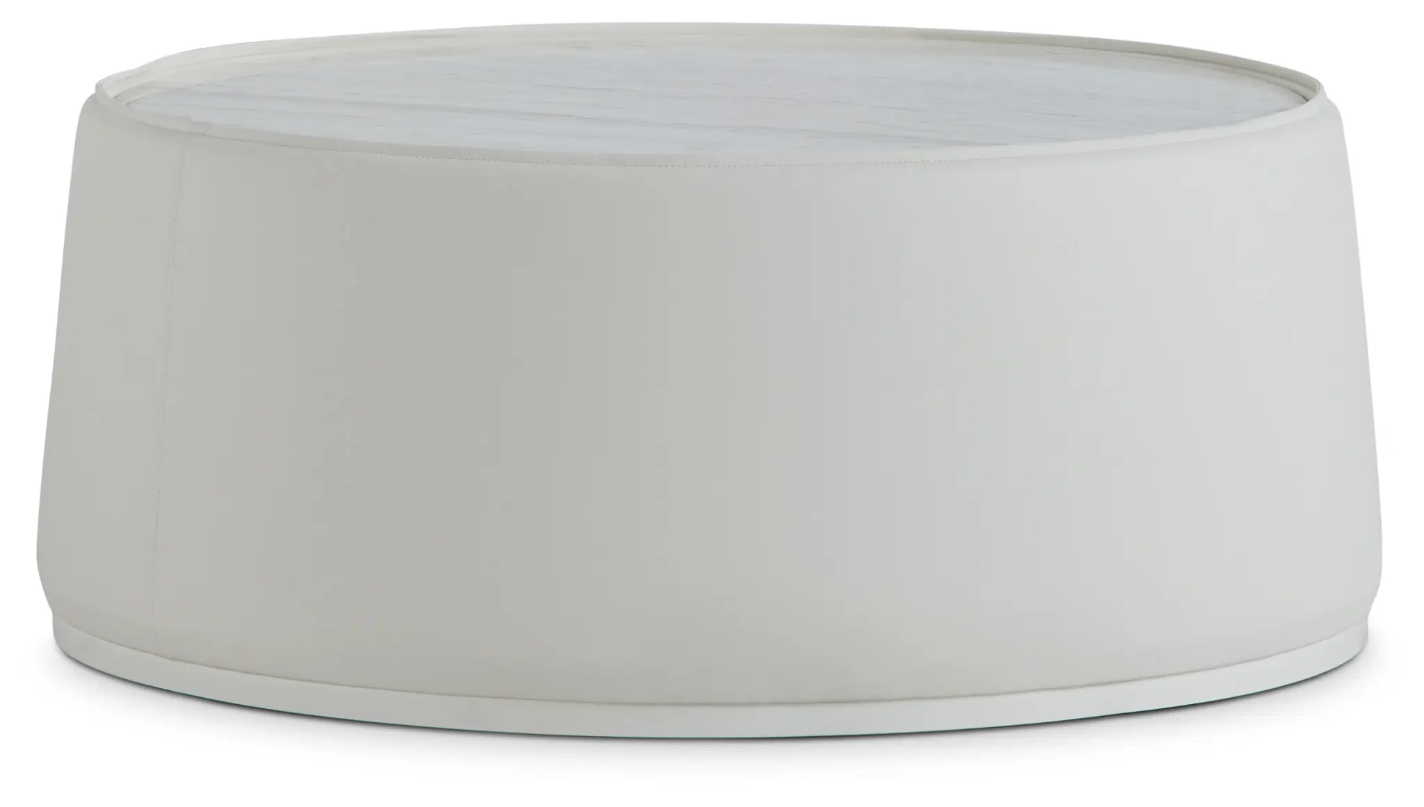 Ocean Drive White Marble Round Coffee Table Ocean Drive White Marble Round Coffee Table