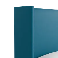 Captiva Joya Teal 60" Upholstered Shelter Bed