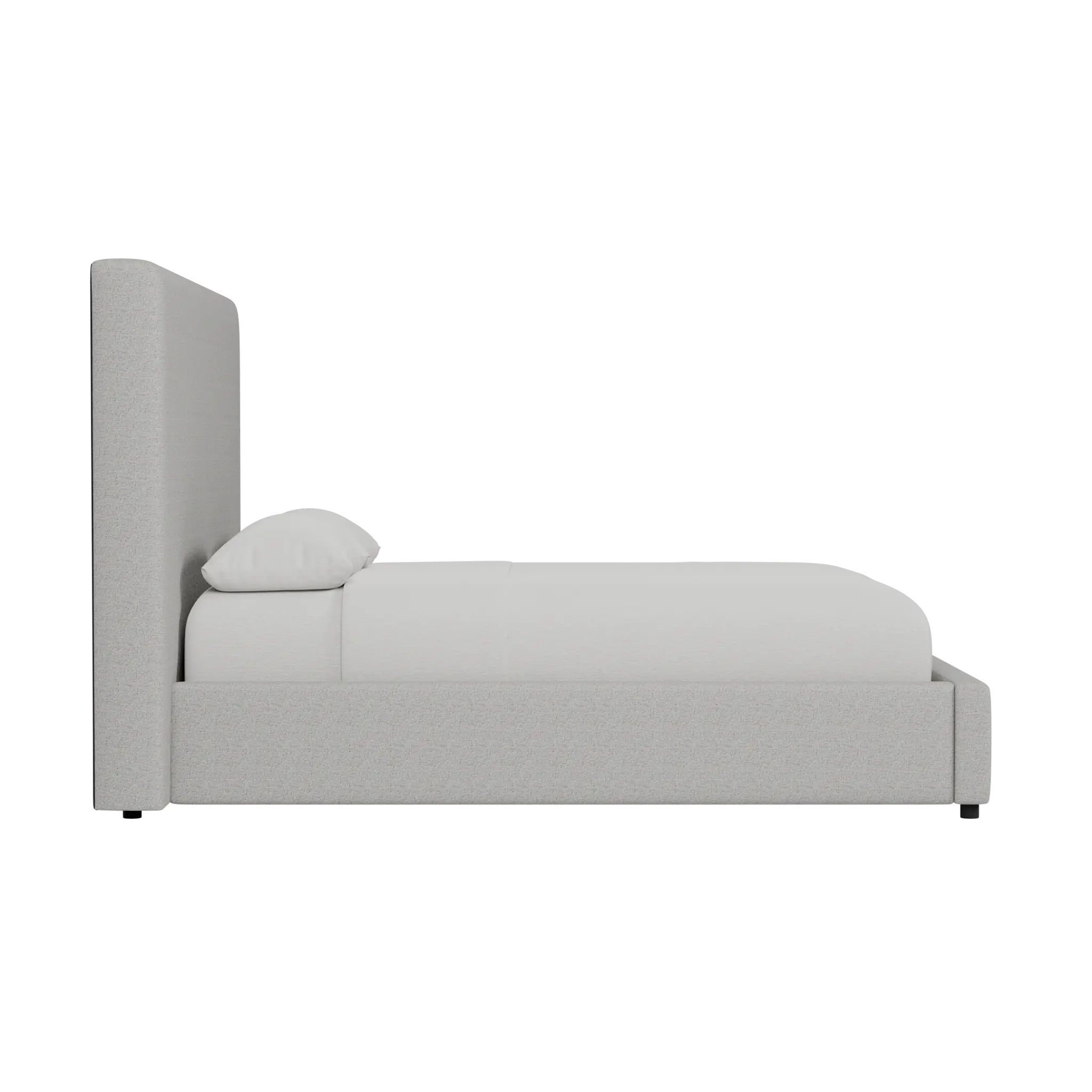 Grayton Natural Beauty 54" Upholstered Platform Bed Grayton Natural Beauty 54" Upholstered Platform Bed