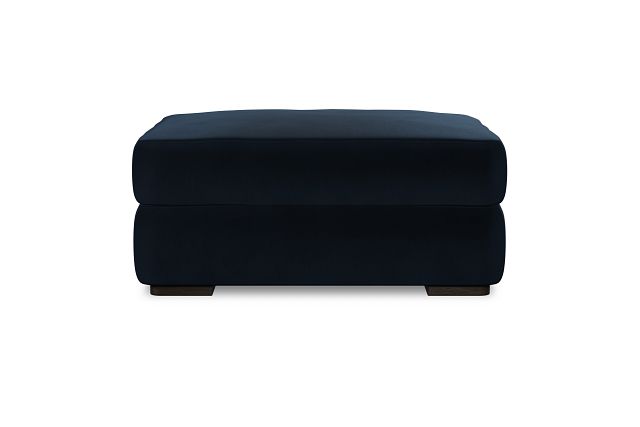 Edgewater Joya Dark Blue Ottoman