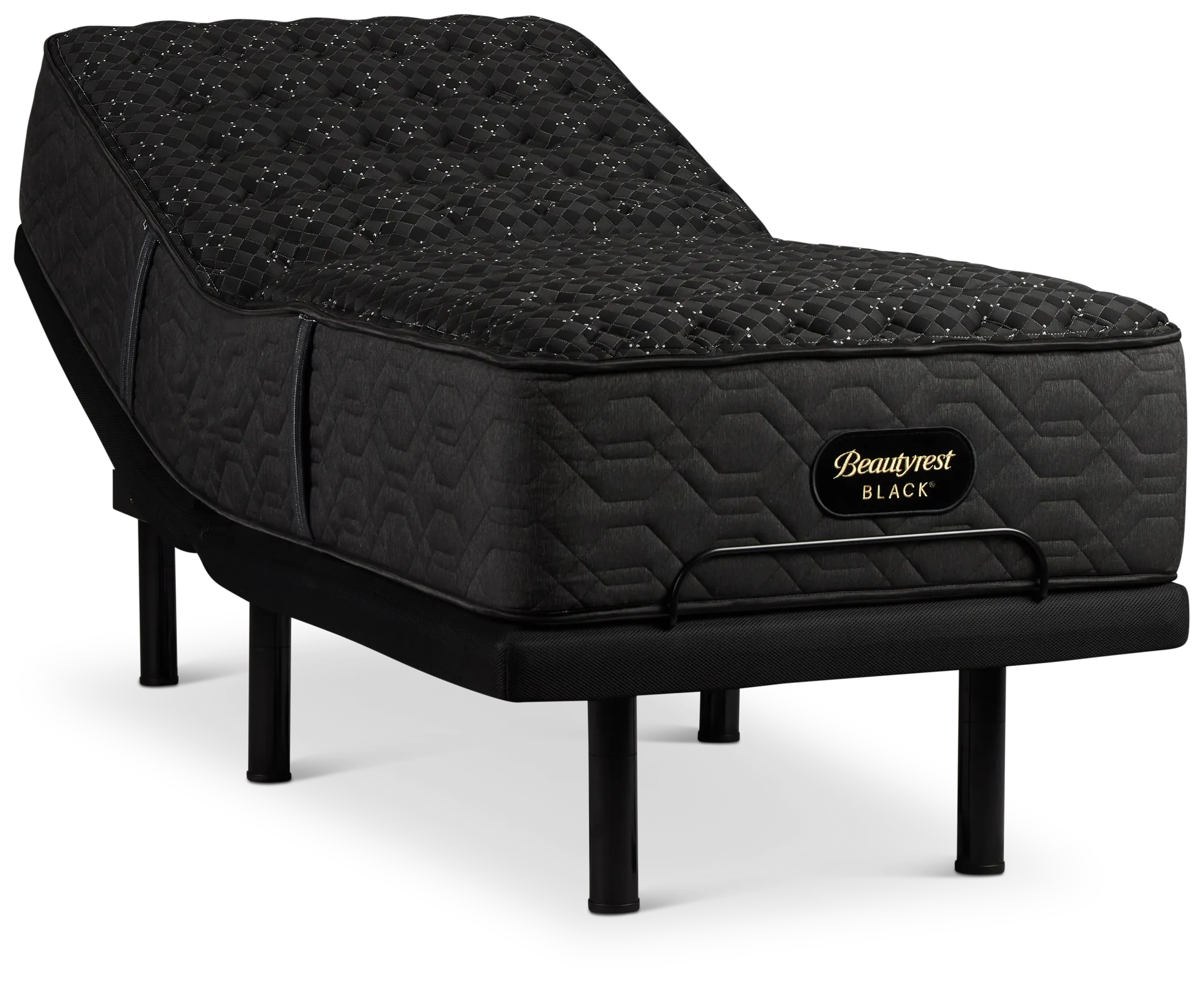Beautyrest Black Series Three Extra Firm Deluxe Adjustable Mattress Set