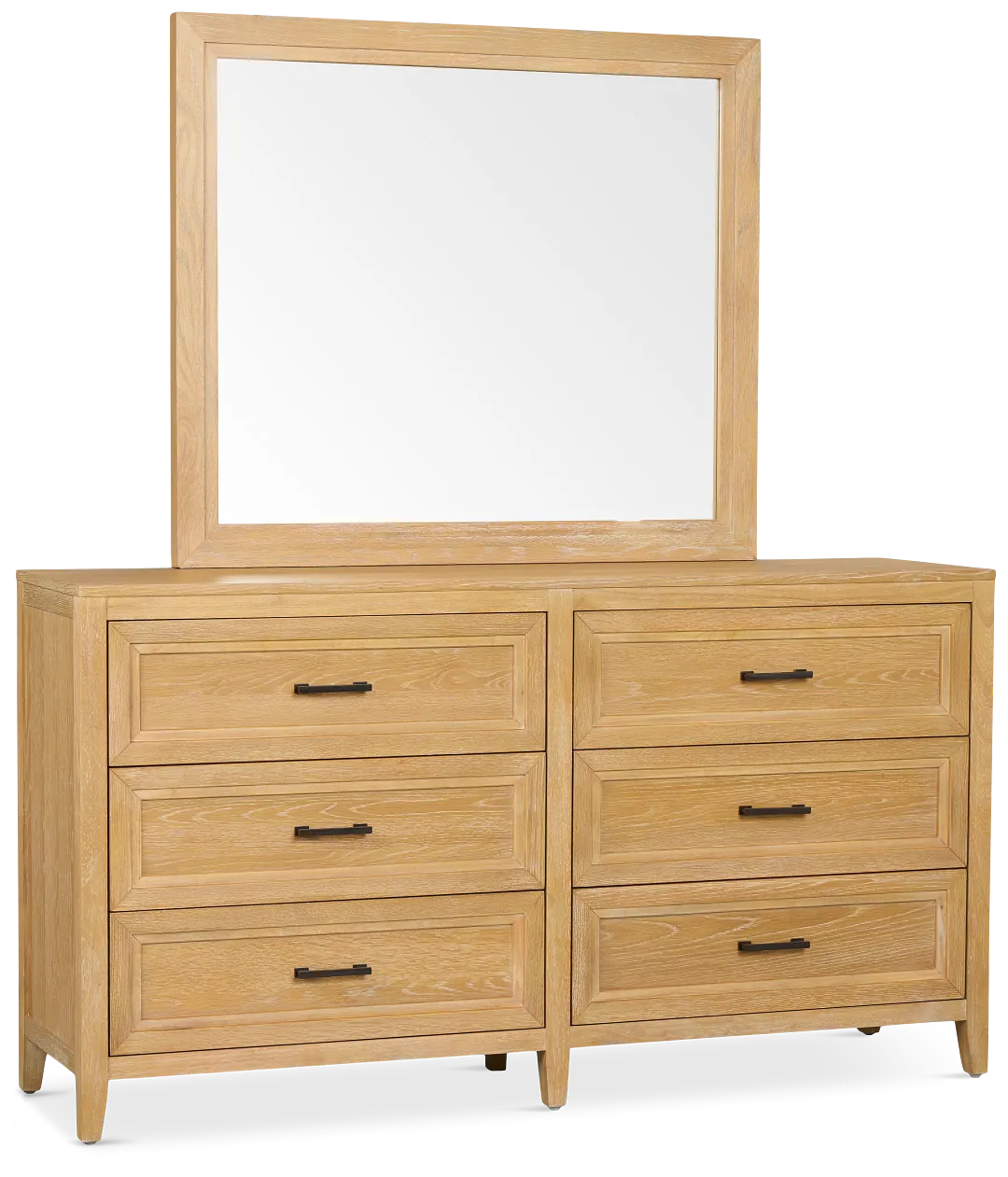Nantucket Light Tone Dresser & Mirror
