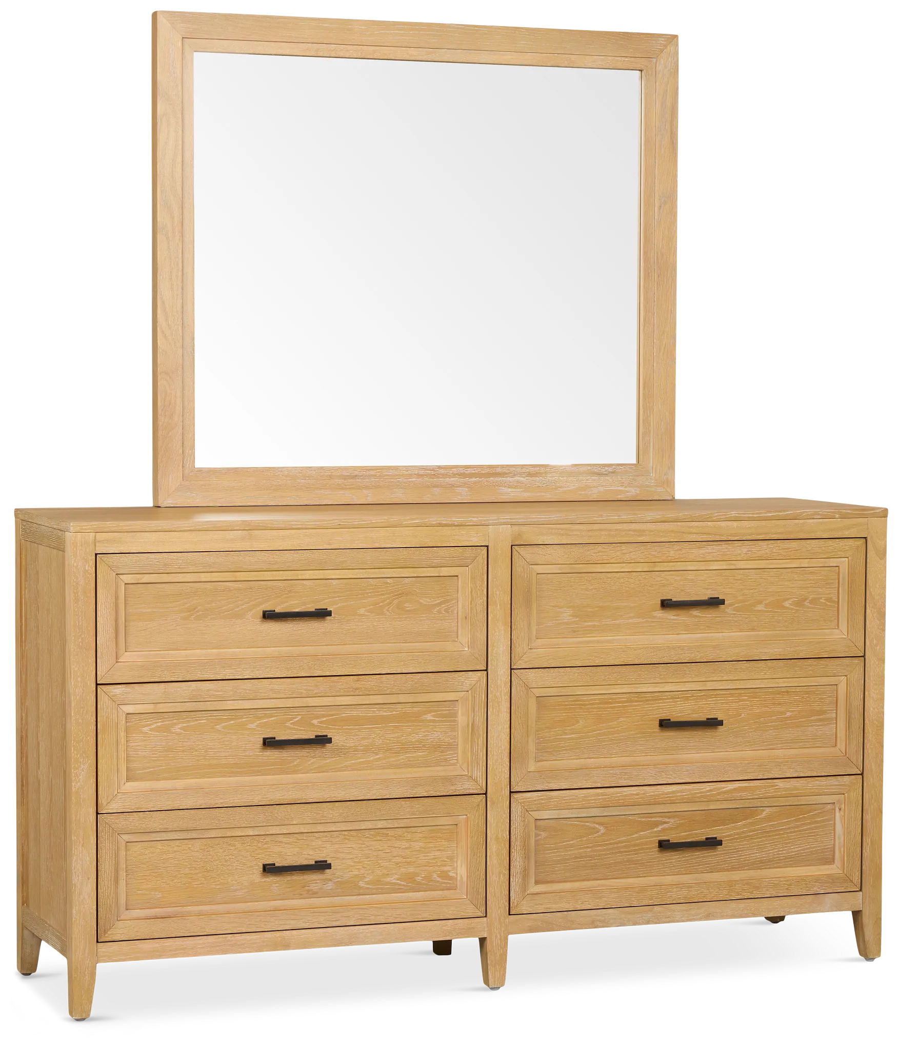 Nantucket Light Tone Dresser & Mirror