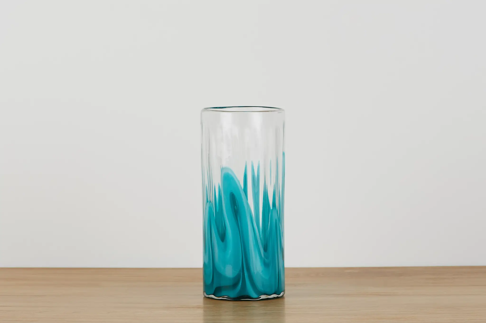Lia Teal Medium Vase Lia Teal Medium Vase