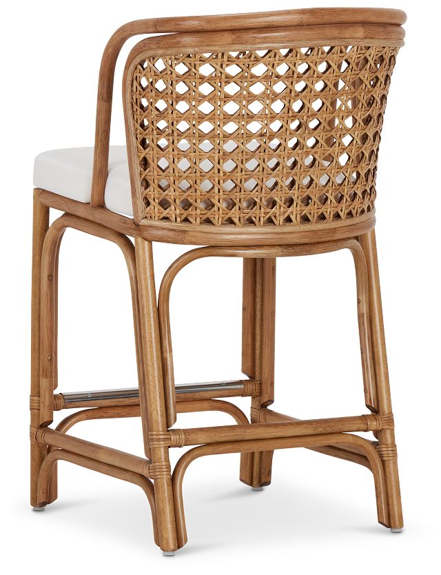 Maui Light Tone Woven 24" Barstool