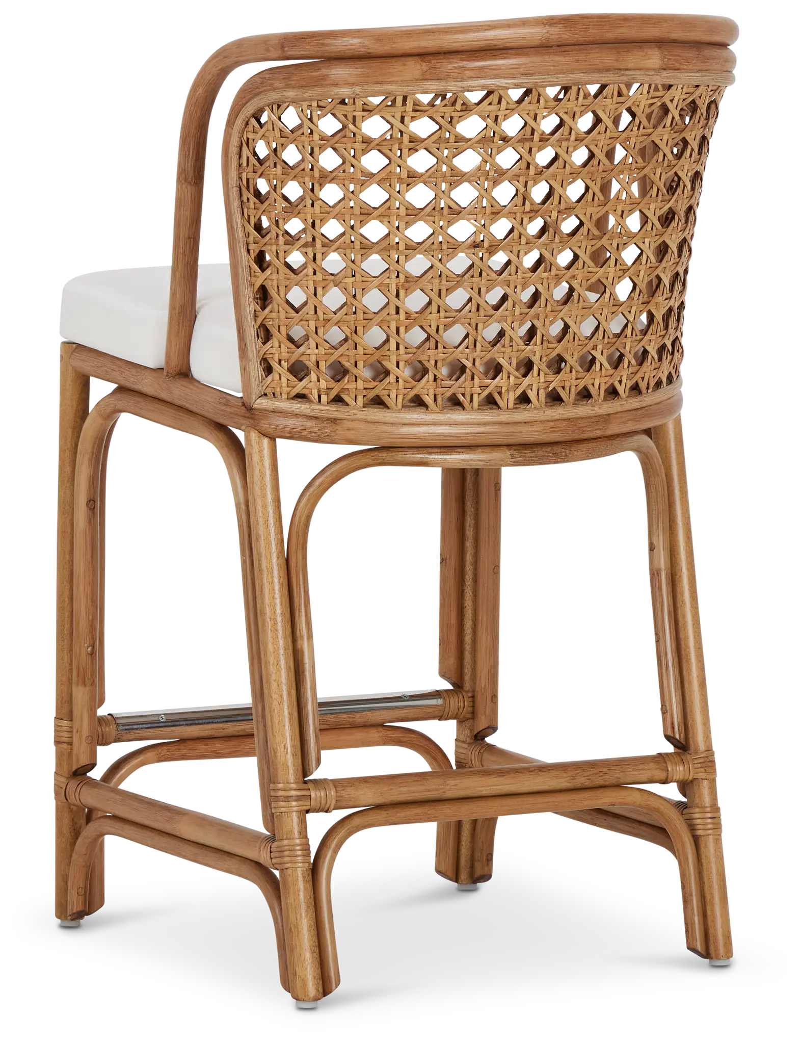 Maui Light Tonewoven 24" Upholstered Barstool Maui Light Tonewoven 24" Upholstered Barstool