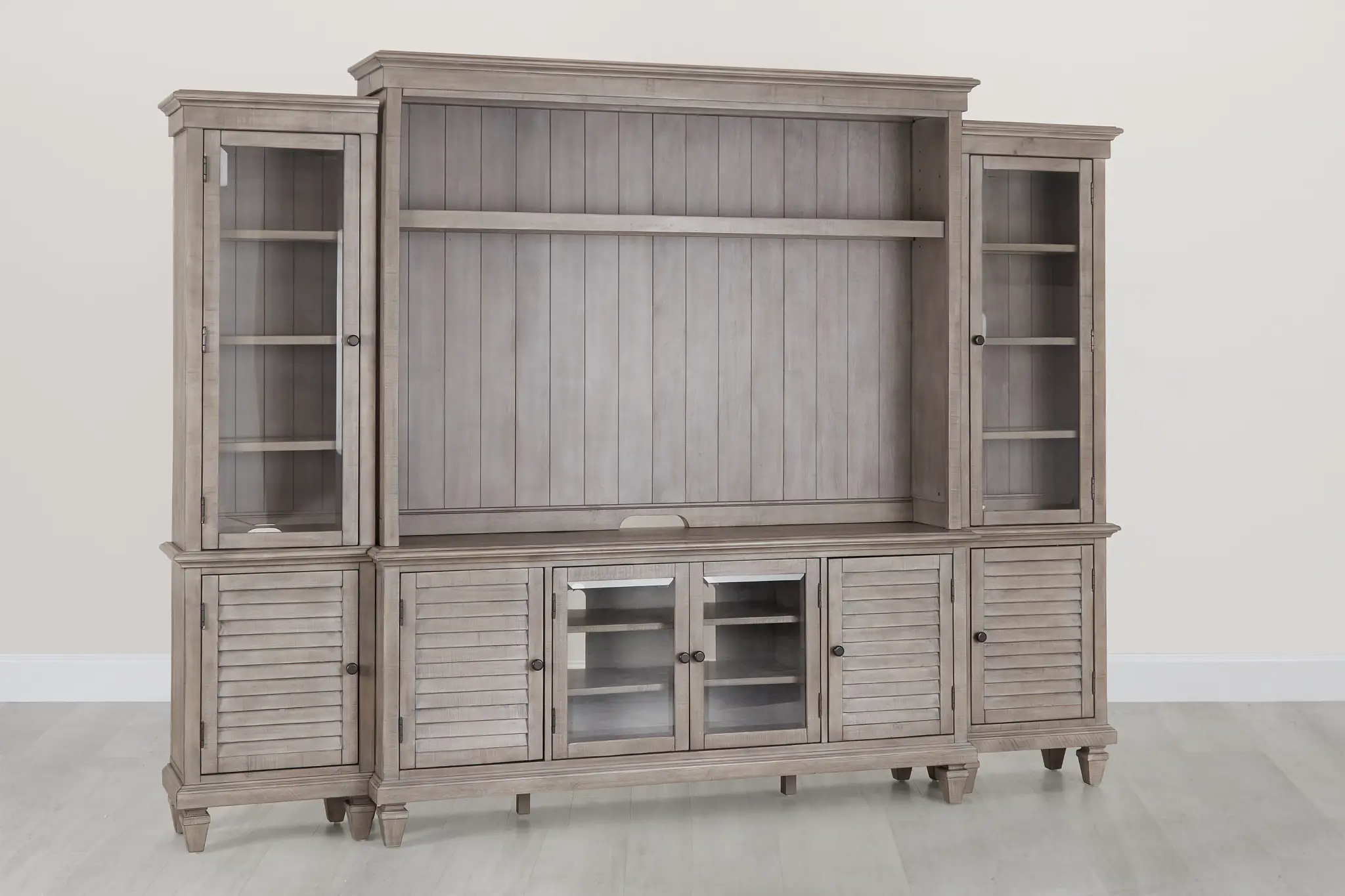 Sonoma Light Tone Entertainment Wall Sonoma Light Tone Entertainment Wall