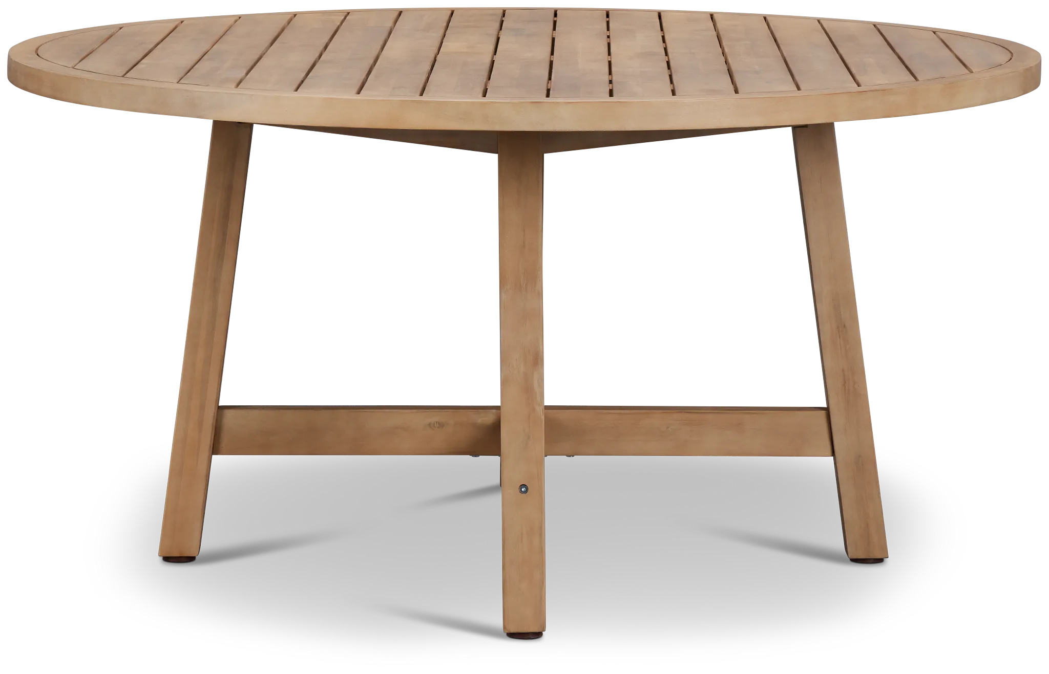 Laguna Light Tone Round Dining Table