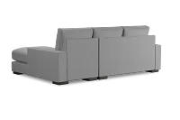 Edgewater Delray Light Gray Right Chaise Sectional