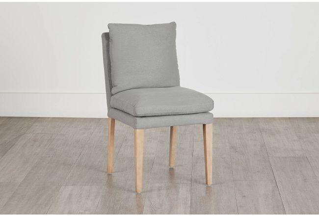 Nixon Gray Upholstered Side Chair