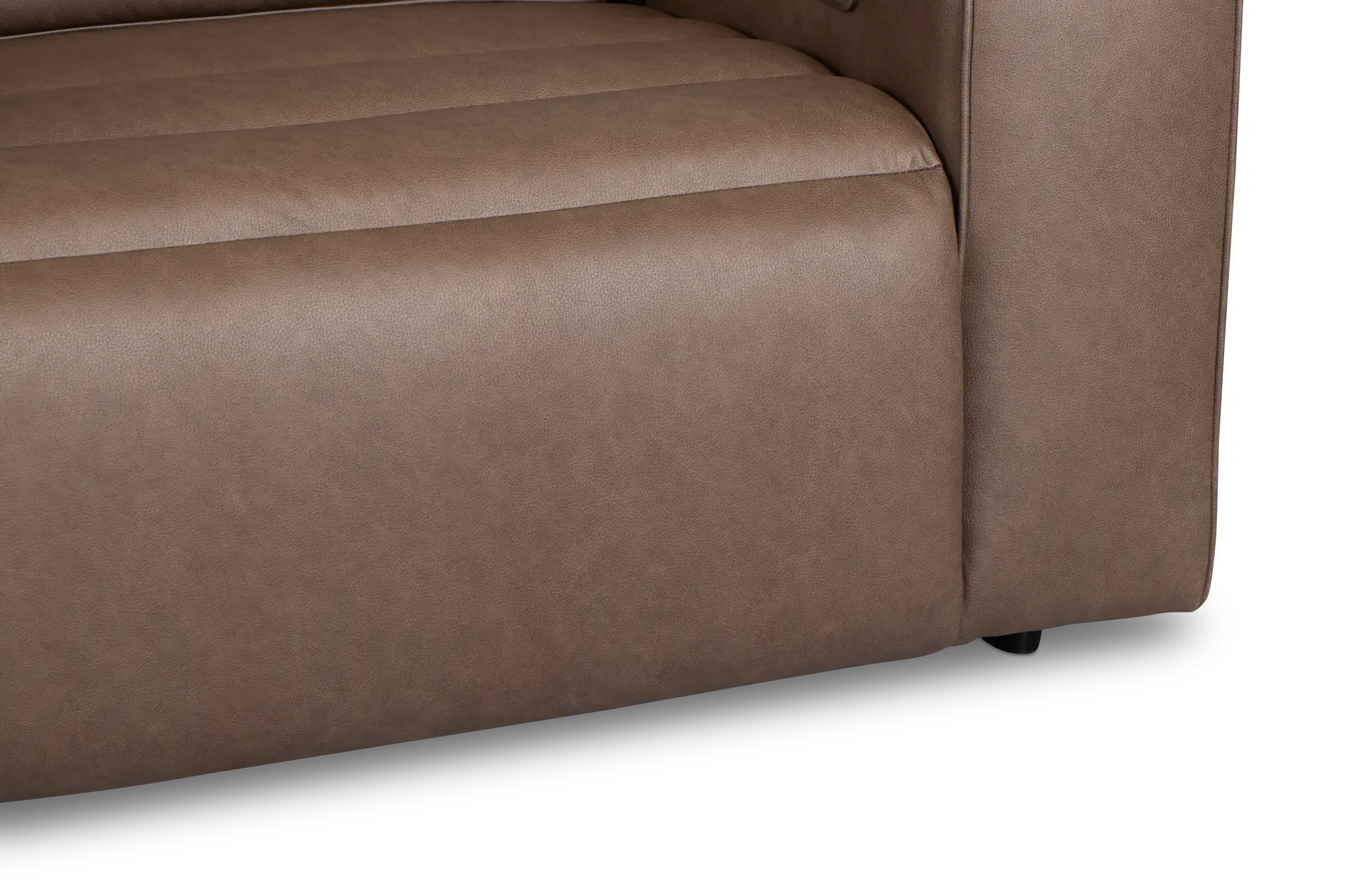 Sawyer Dark Brown Micro Power Reclining Console Loveseat Sawyer Dark Brown Micro Power Reclining Console Loveseat