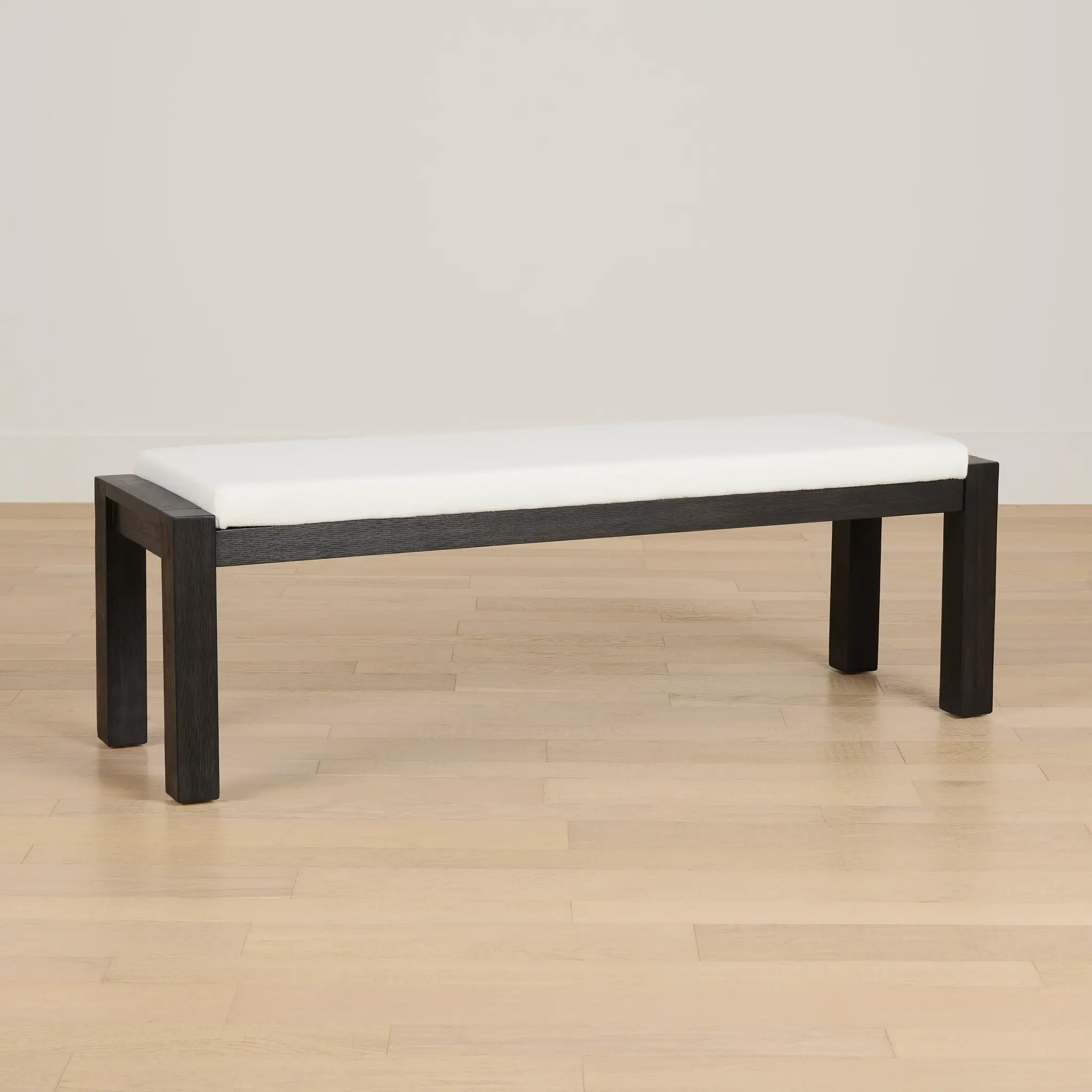 Jackson White Upholstered Dining Bench Jackson White Upholstered Dining Bench