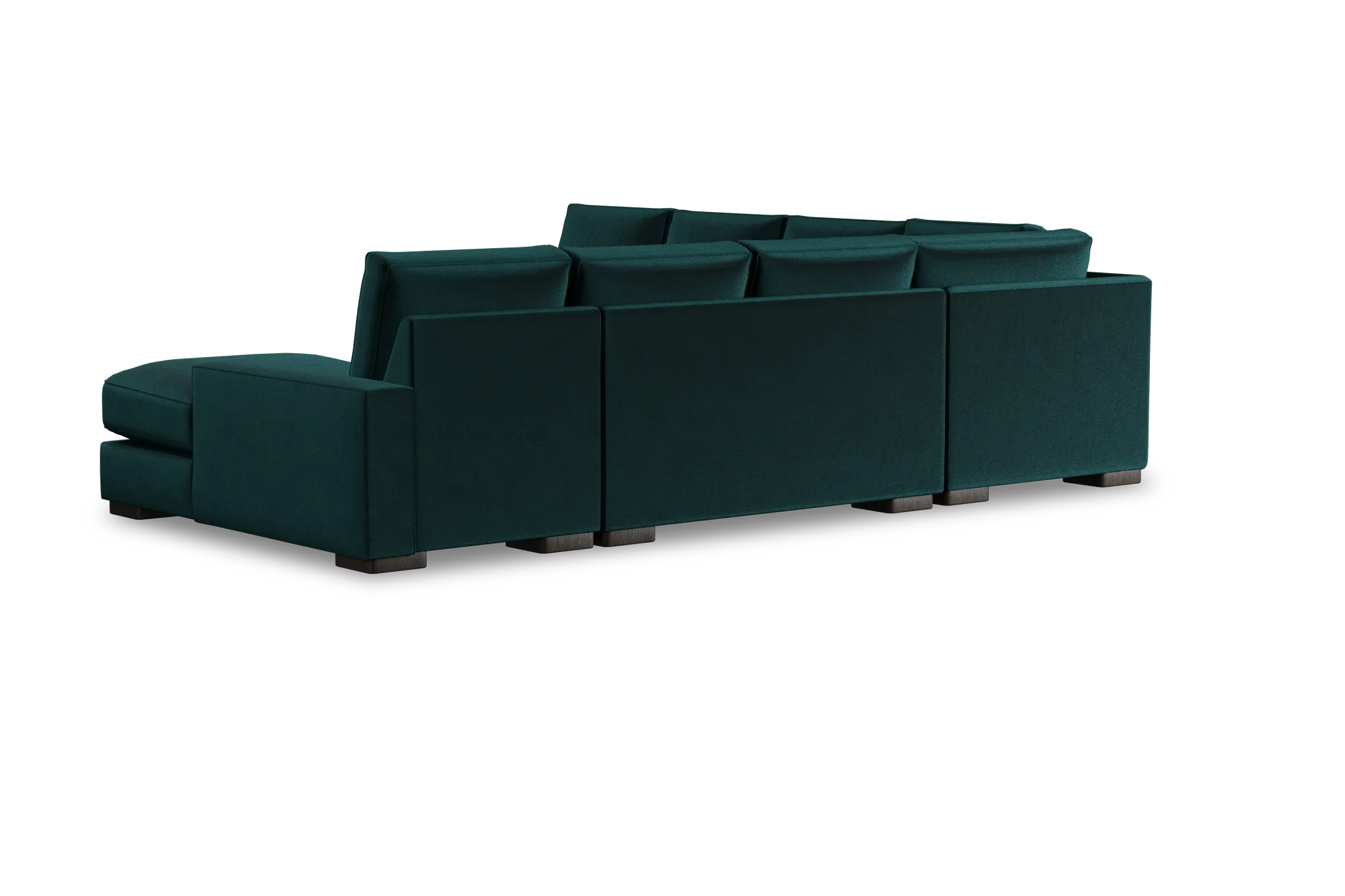 Edgewater Joya Teal Large Right Chaise Sectional