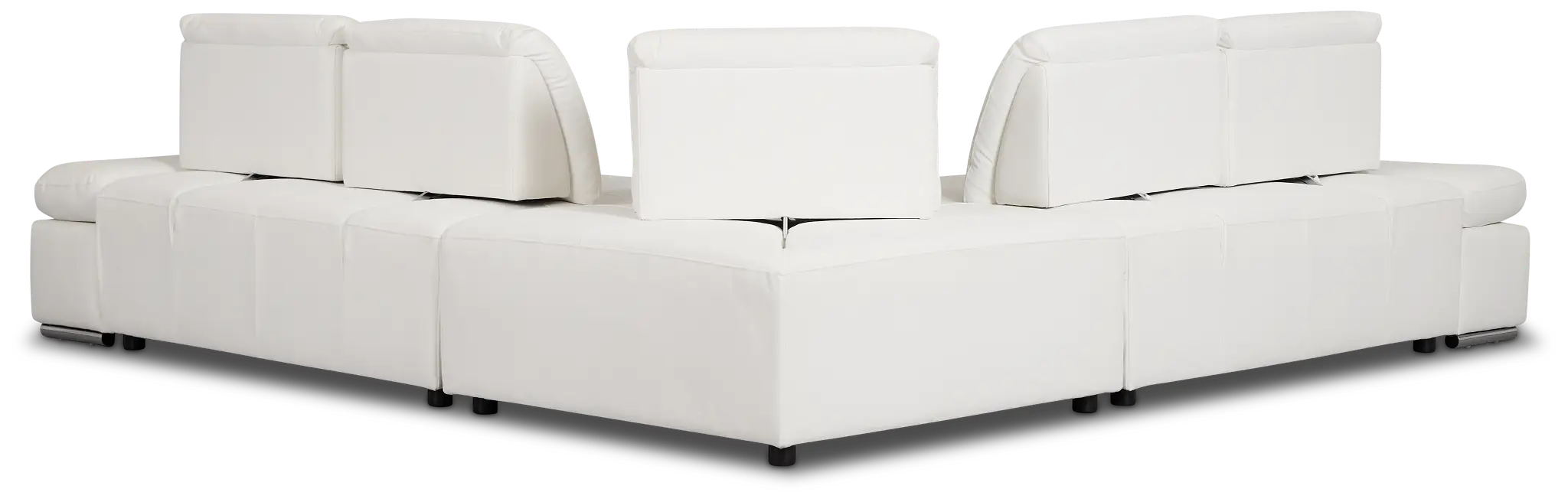 Eden White Micro Small Two-arm Sectional Eden White Micro Small Two-arm Sectional
