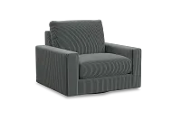 Edgewater Lucy Navy Swivel Chair