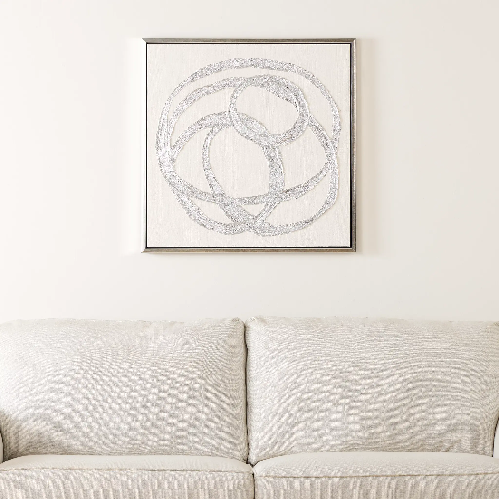 Anora Silver Framed Wall Art Anora Silver Framed Wall Art