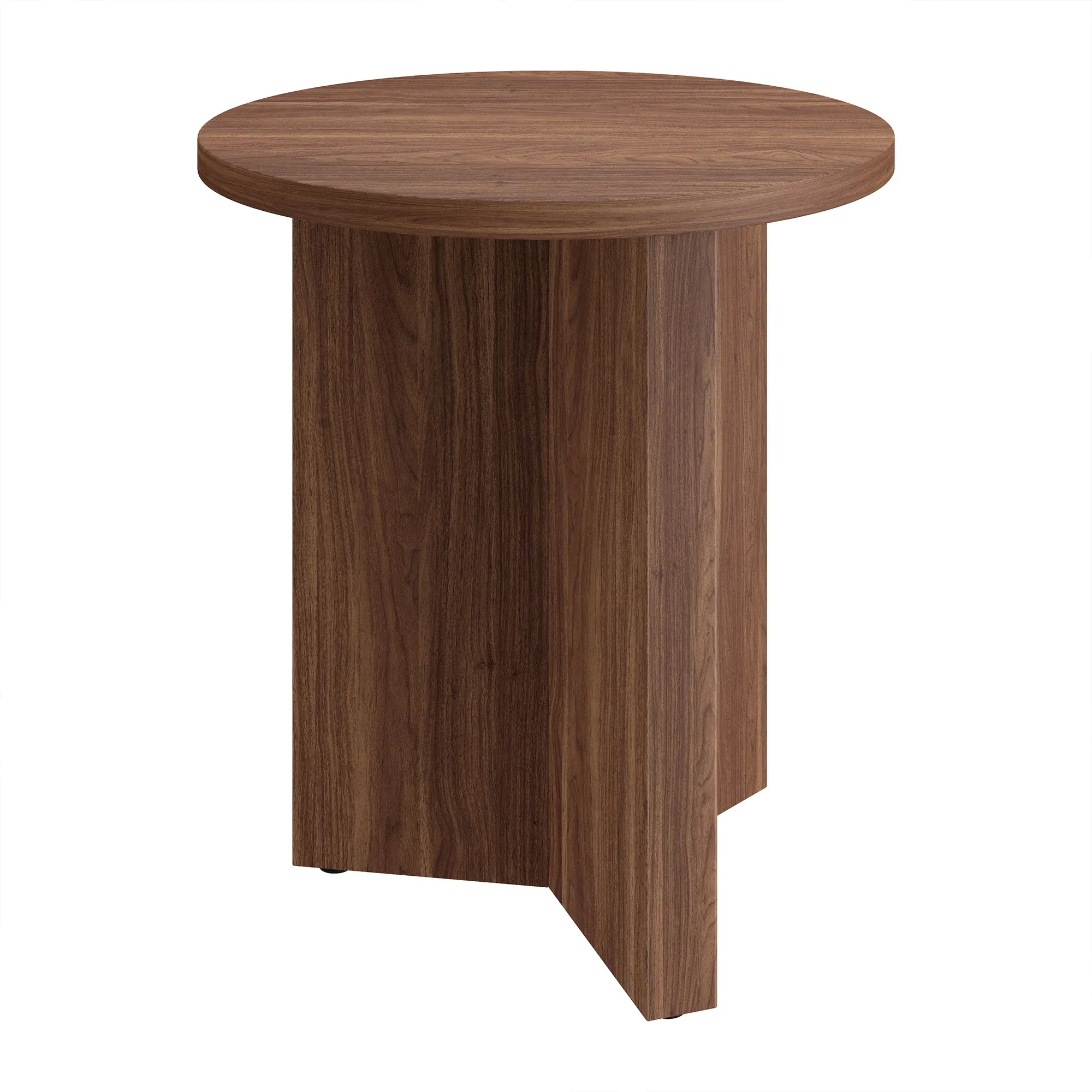 Gerri Mid Tone Round End Table