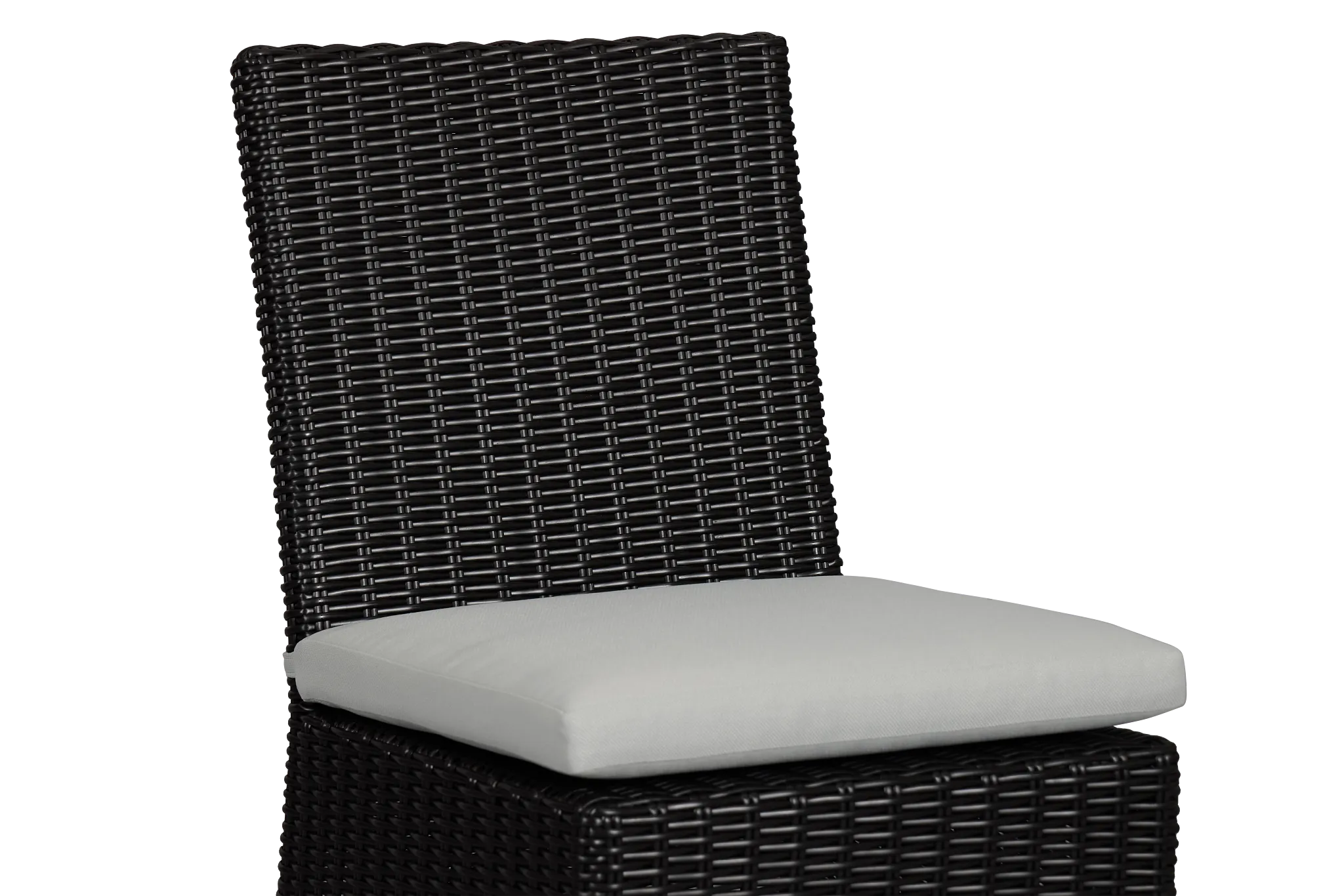 Montecito Black Cushioned Side Chair