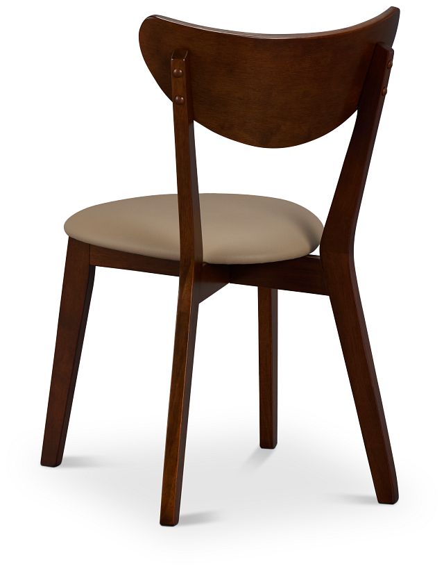 Bari Taupe Upholstered Side Chair