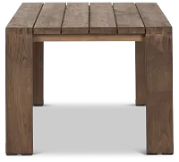 Linear Teak 70" Rectangular Table
