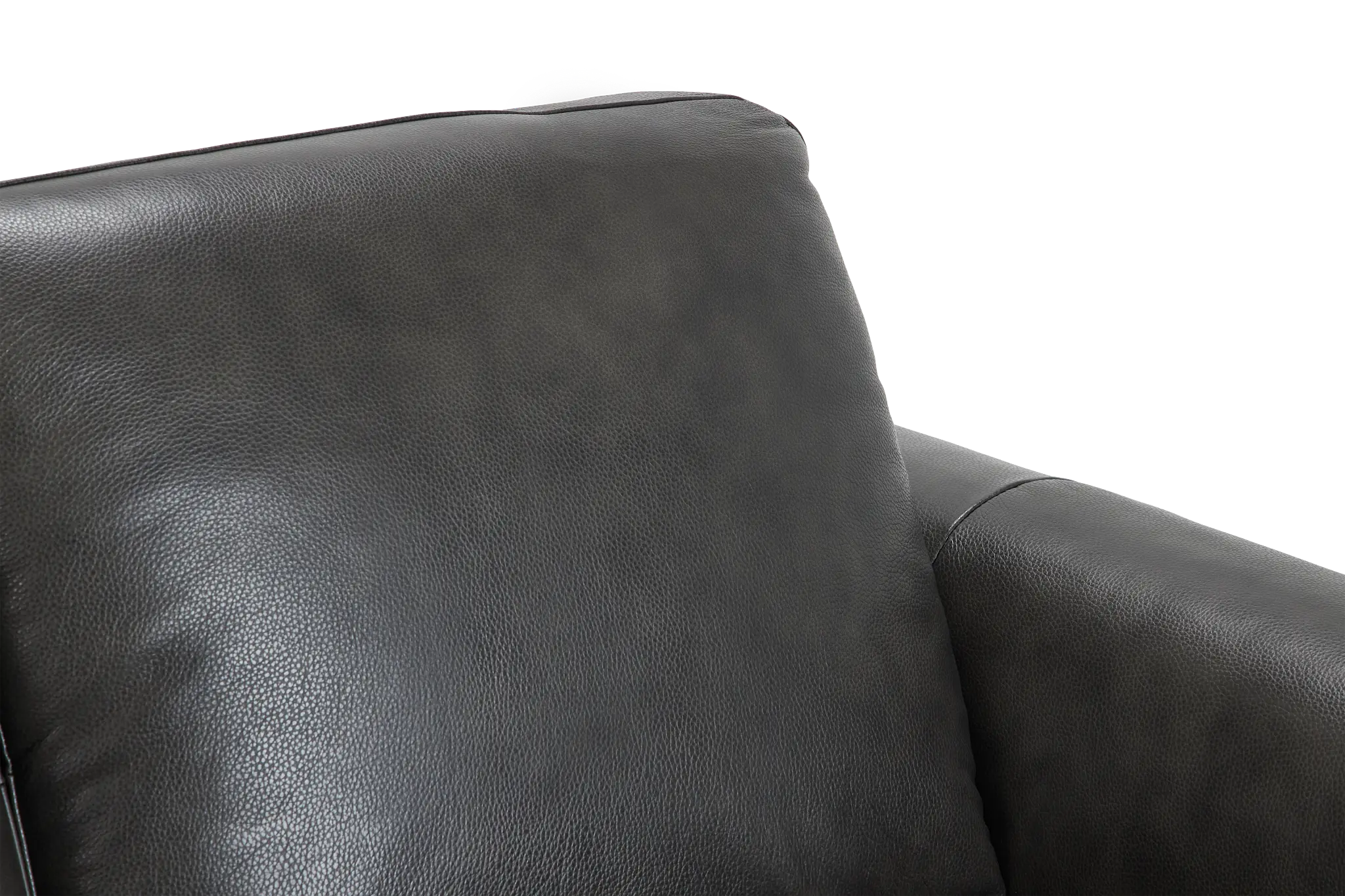 Lincoln Dark Gray Lthr/vinyl Loveseat Lincoln Dark Gray Lthr/vinyl Loveseat