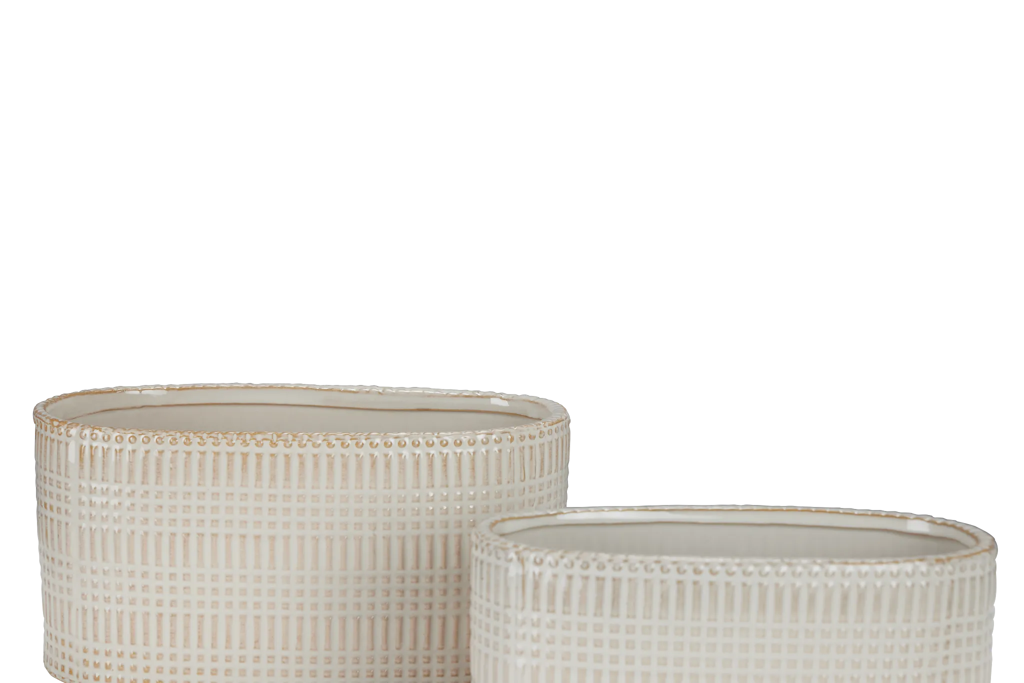 Robin Beige Set Of 2 Planter