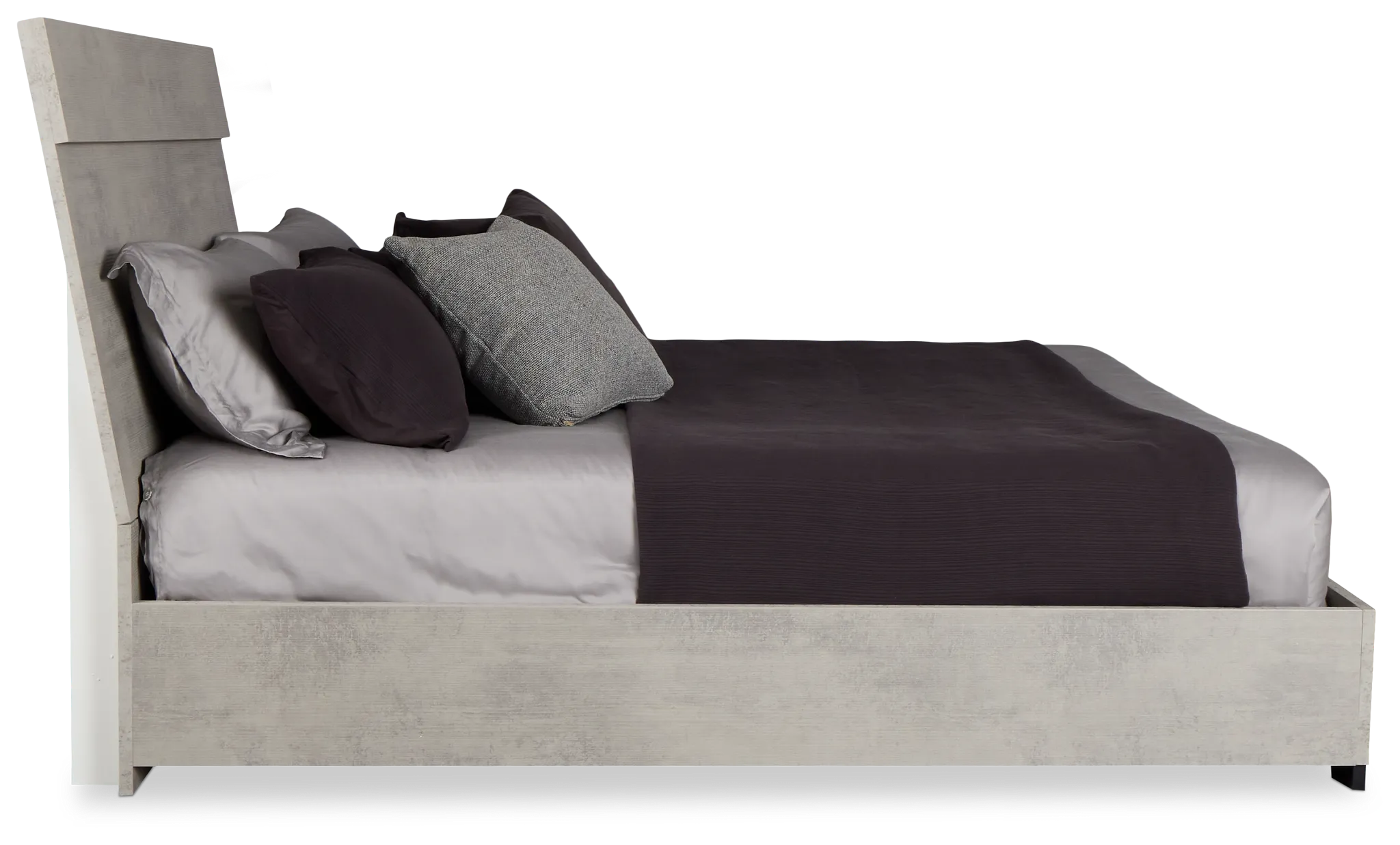 Pomona Gray Panel Bed
