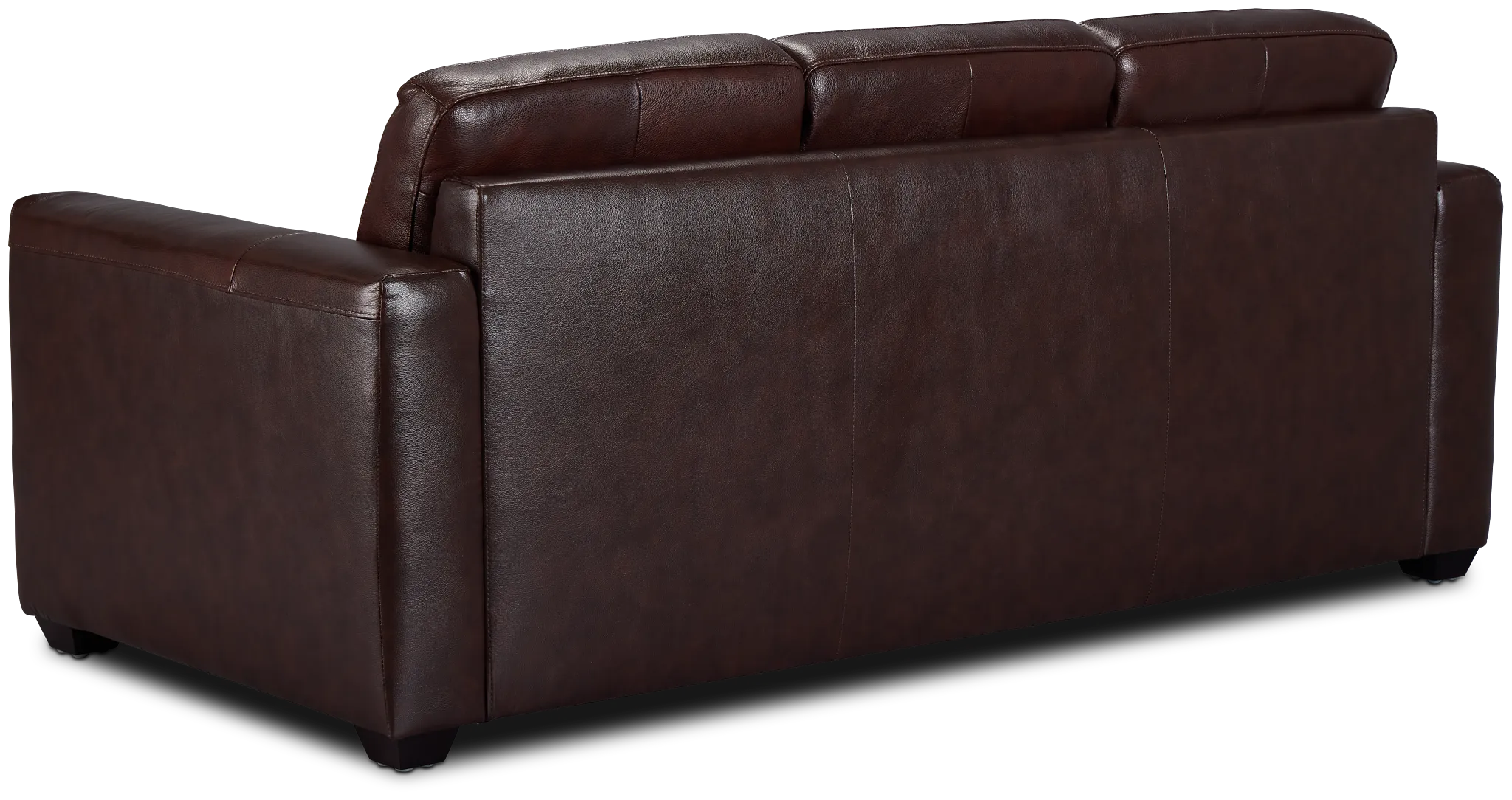 Lane Medium Brown Lthr/vinyl Sofa