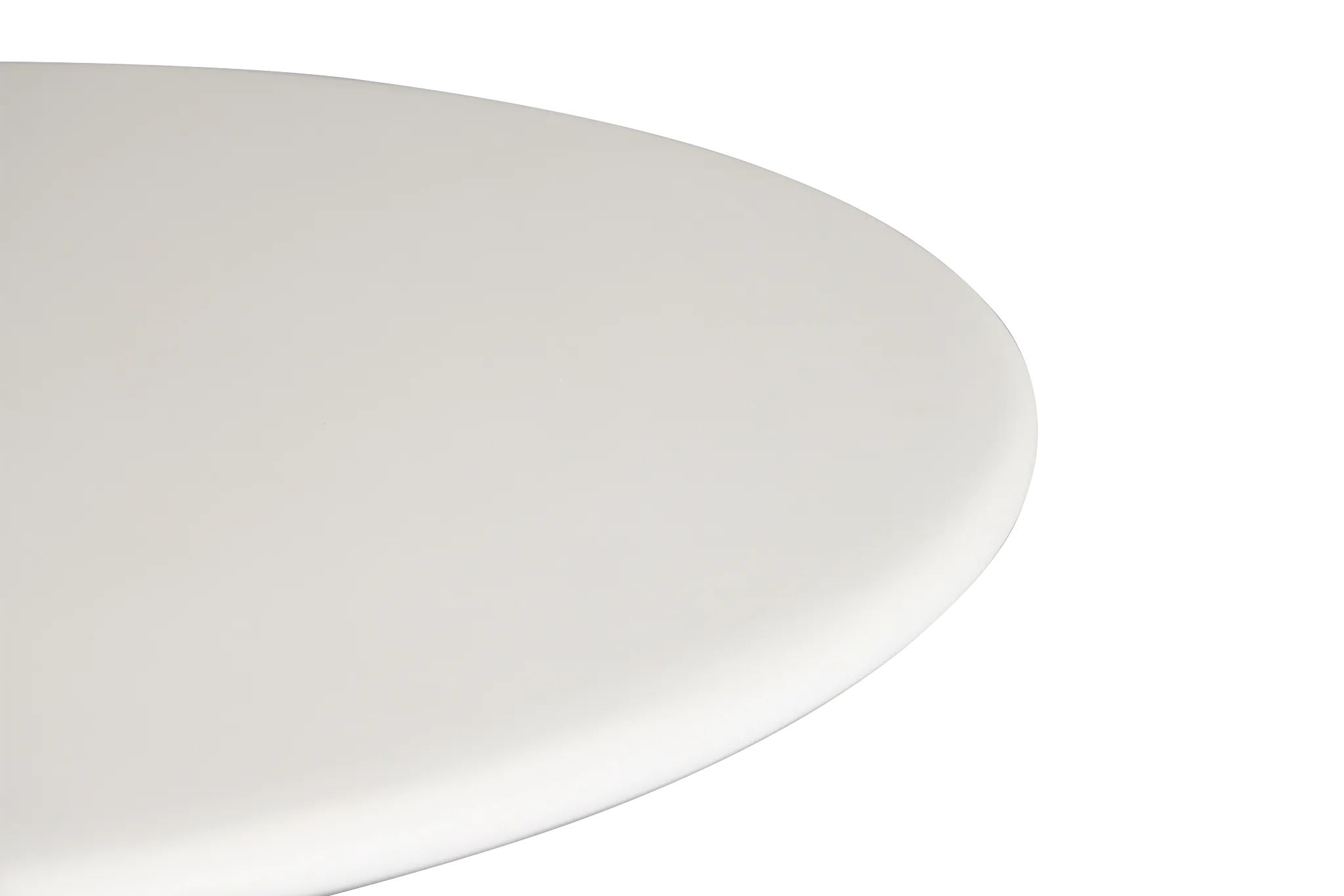 Bryant White Oval Table