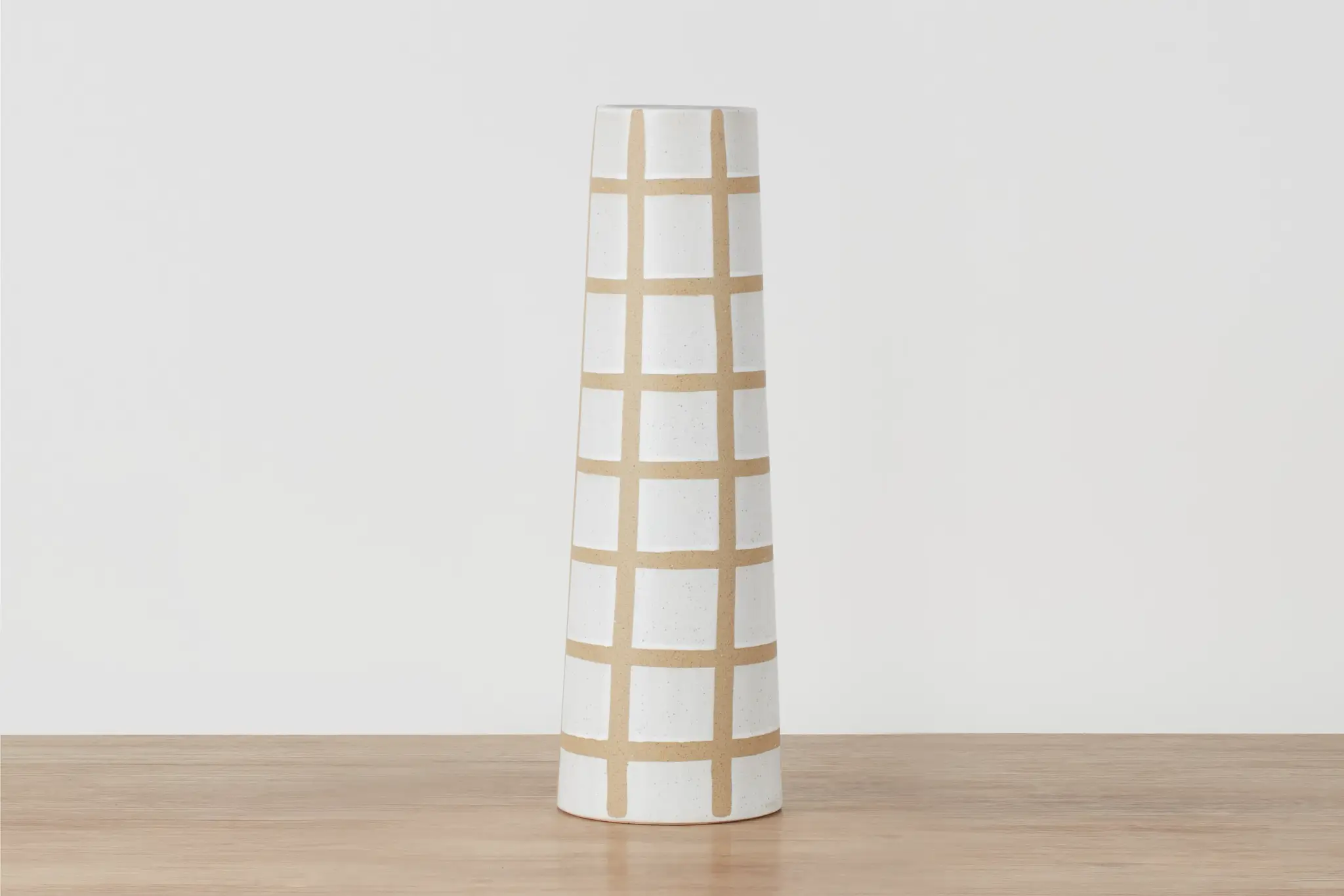 Makara Light Beige Tall Vase Makara Light Beige Tall Vase