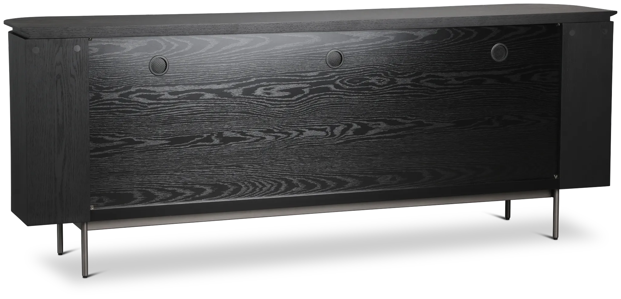 Nomad Black Round Buffet