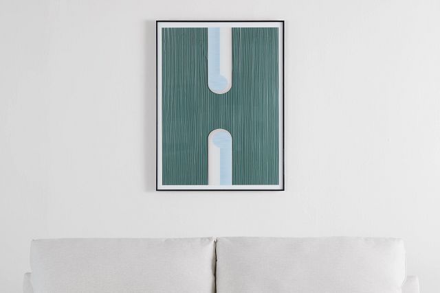 Finley Green Framed Wall Art