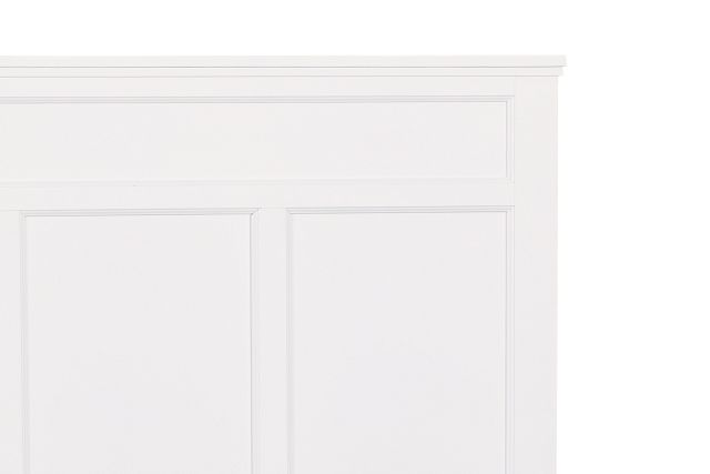 Seabrook White Panel Bed