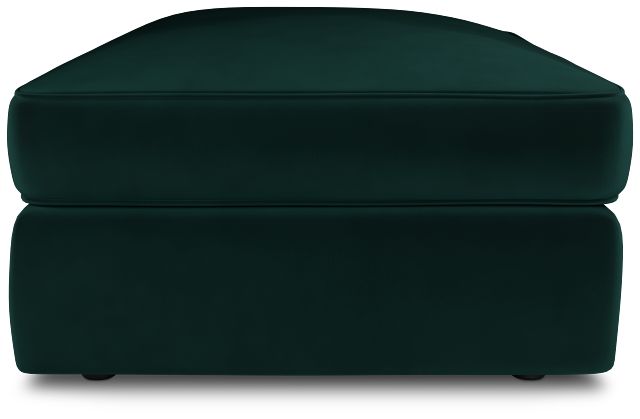 Siesta Joya Green Fabric Ottoman