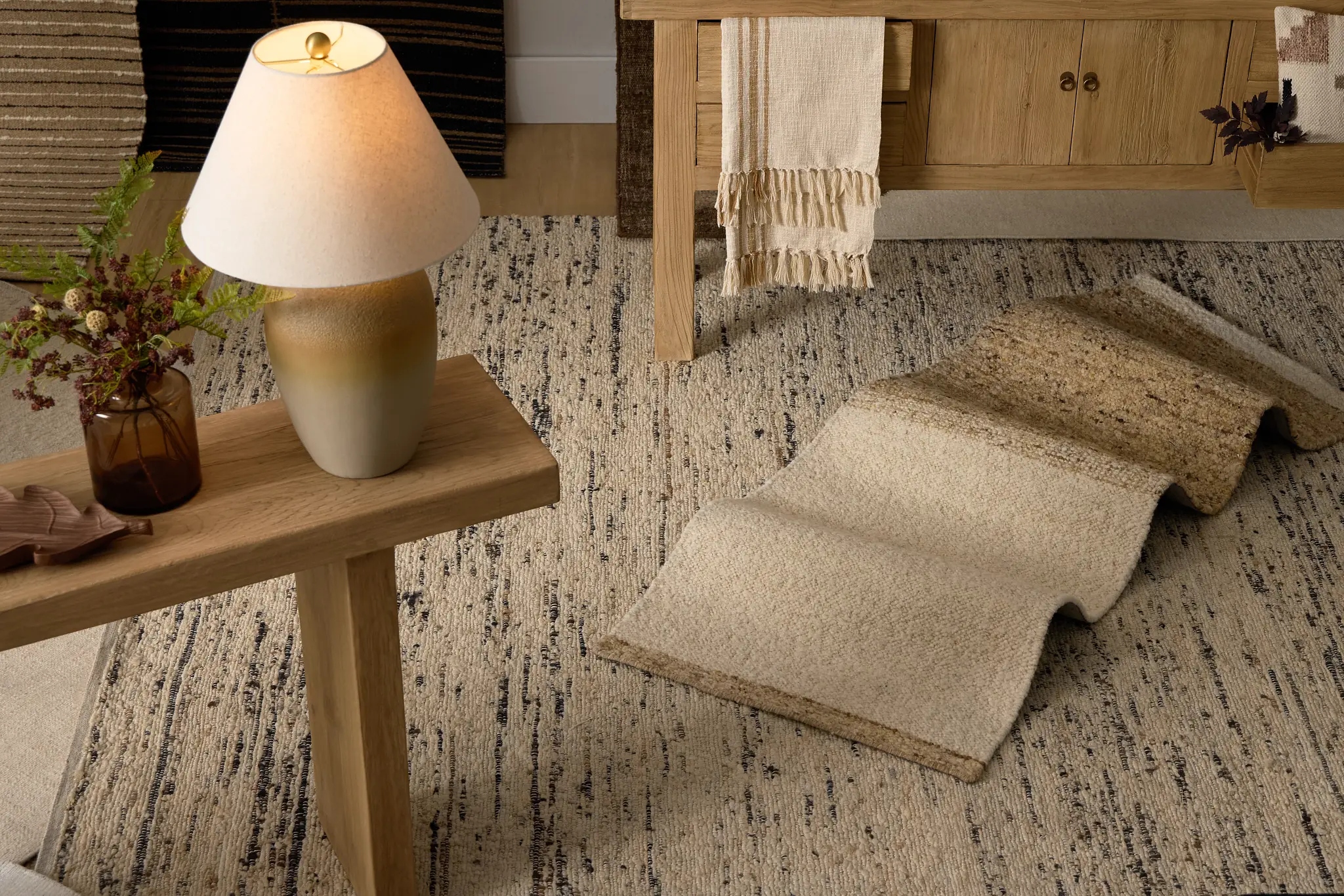 Alici Light Brown 2x7 Runner Alici Light Brown 2x7 Runner