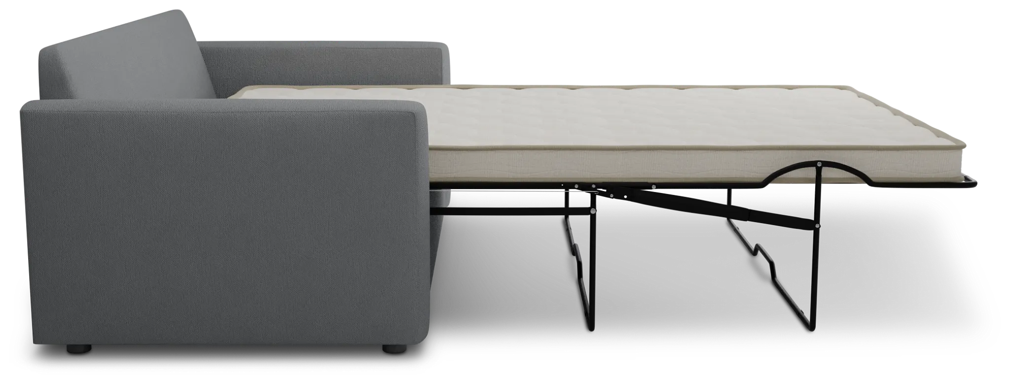 Siesta Revenue Gray Fabric Innerspring Sleeper